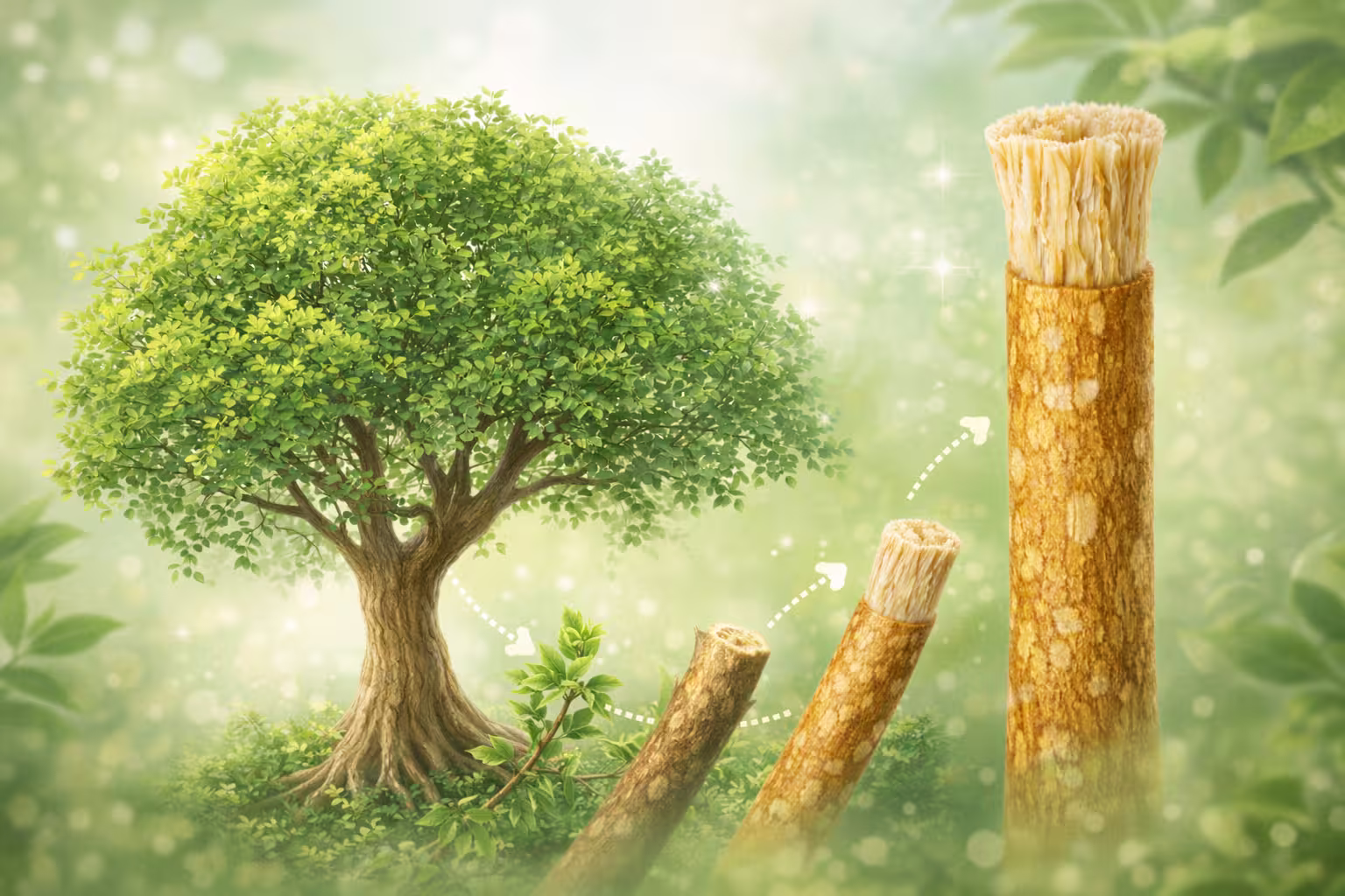 What is a miswak stick? Natural toothbrush from Salvadora persica